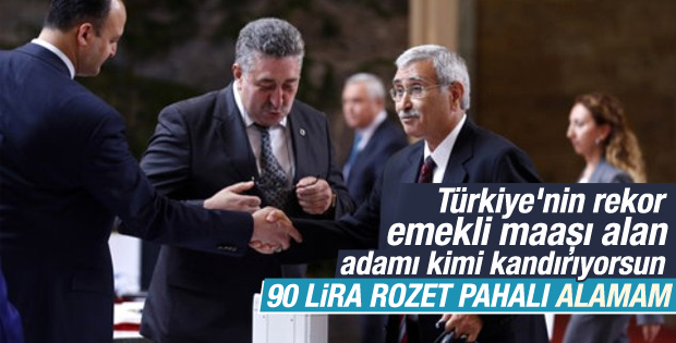 MHP'li Durmuş Yılmaz Meclis rozetini pahalı diye almadı