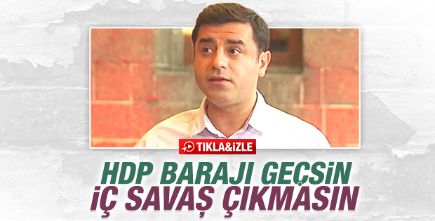 Selahattin Demirtaş: Hala bıçak sırtındayız