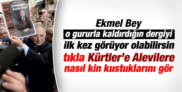 Ekmeleddin İhsanoğlu'nun Türk Solu gafleti