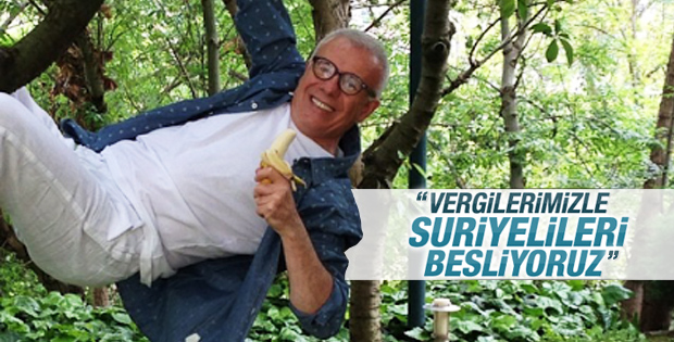 Vergisiyle Suriyeli besleyen Ertuğrul Özkök rahatsız