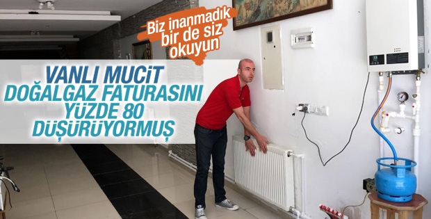 Yüksek doğalgaz faturasını düşüren tüplü sistem yaptılar