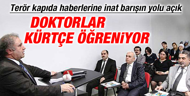 Van'da doktorlar Kürtçe öğreniyor