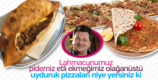 Vedat Milor pizzaya olan ilgiyi eleştirdi