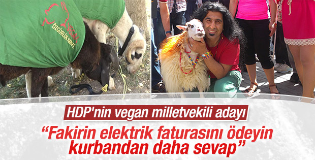 Vegan Özgürlük Hareketi kurbana karşı çıktı