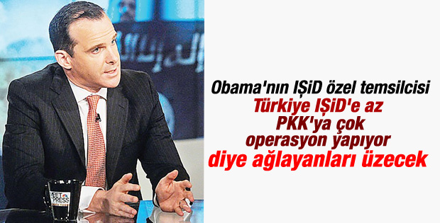 ABD'li Temsilci: Türkiye IŞİD'i vurmuyor algısı yanlış