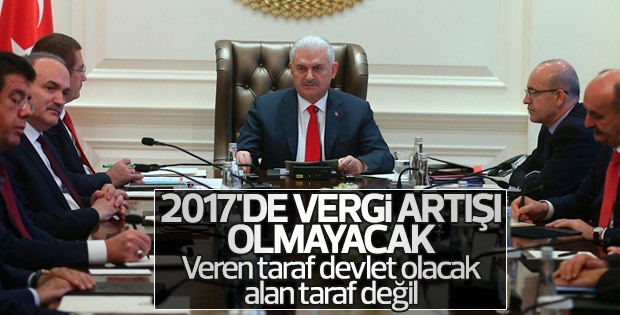 Başbakan Yıldırım'dan vergi açıklaması