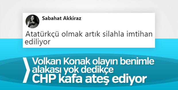 Volkan Konak: Olayın bizimle alakası yok