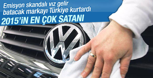 Türkiye'de en çok Volkswagen satıldı