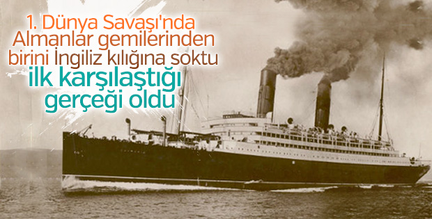 Alman'ın İngiliz’e oyunu: RMS Carmania