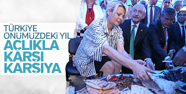 Kılıçdaroğlu: Türkiye açlıkla karşı karşıya