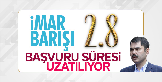 Bakan Kurum'dan İmar Barışı açıklaması
