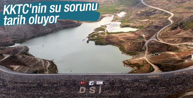 KKTC'ye içme suyu götürecek projede sona yaklaşıldı