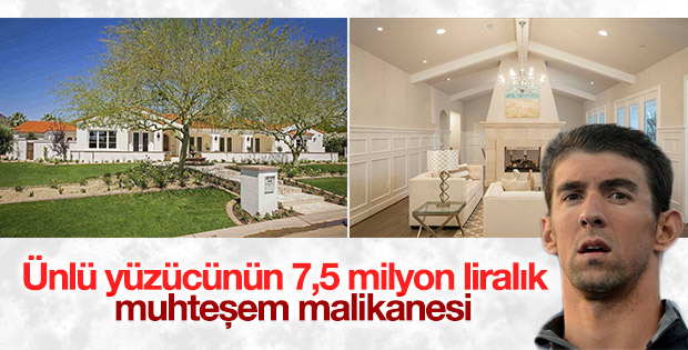 Michael Phelps'in Arizona'dan satın aldığı muhteşem ev