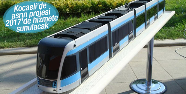 Kocaeli tramvay hattının temeli atıldı