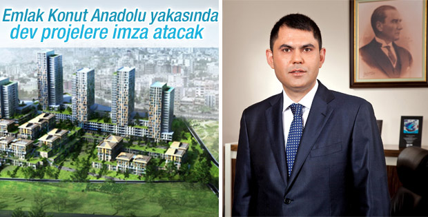 Emlak Konut Anadolu Yakası'nda yeni bir kent kuracak