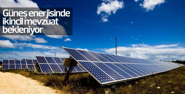 Güneş enerjisinde ikincil mevzuat bekleniyor