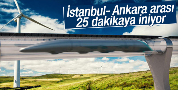 İstanbul- Ankara arası 25 dakikaya iniyor