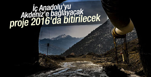 Demirkapı Tüneli 2016 yılında bitirilecek