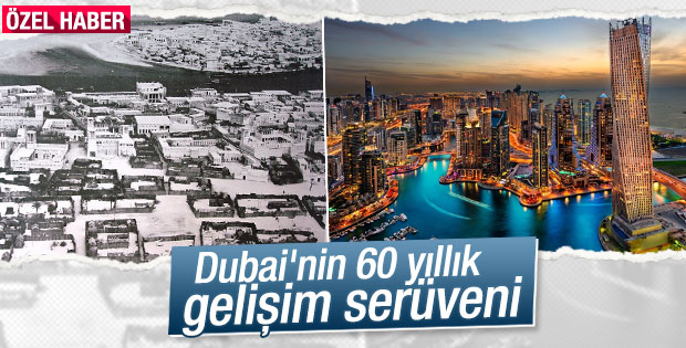 Dubai'nin 60 yıllık evrimi