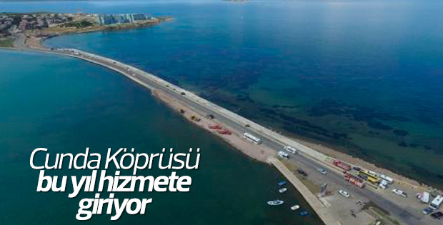 Cunda Köprüsü bu yıl açılıyor