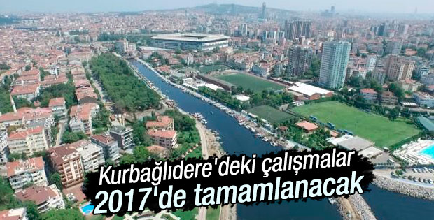 Kurbağlıdere'nin ıslah çalışmaları 2017'de tamamlanacak