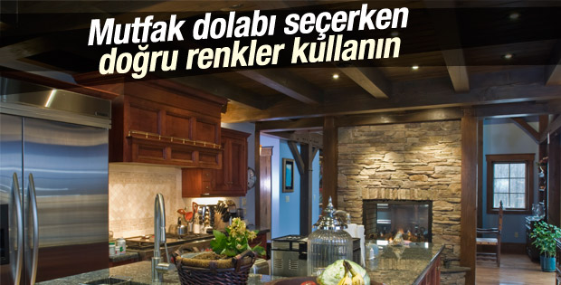 Mutfak dolabı seçerken doğru renkler kullanın
