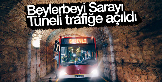 Beylerbeyi Sarayı Tüneli açıldı