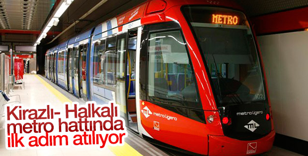 Kirazlı- Halkalı metro hattı ihalesi bugün düzenlenecek