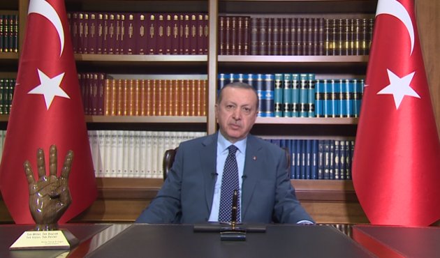 Cumhurbaşkanı Erdoğan'dan yeni yıl mesajı