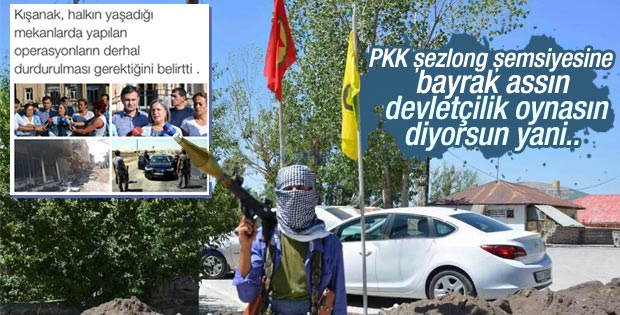 PKK üzülmesin diye Gültan Kışanak devleti suçluyor