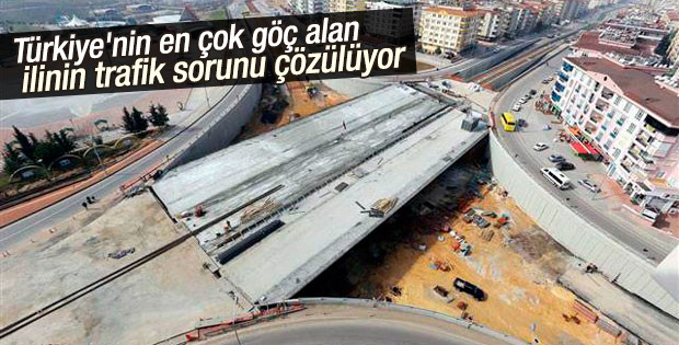 Gaziantep Belediyesi trafik sorununu çözüyor