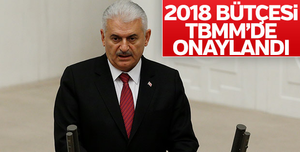 2018 yılı bütçesi kabul edildi