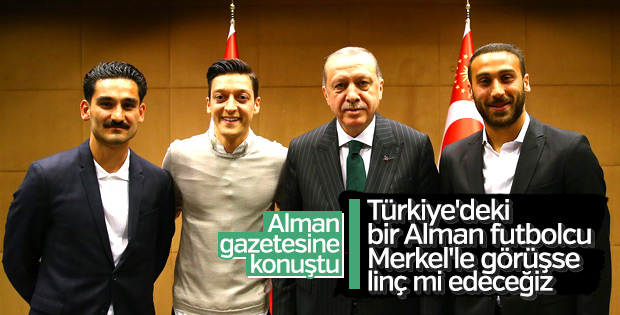 Başkan Erdoğan'dan Almanya ziyareti öncesi Mesut Özil mesajı