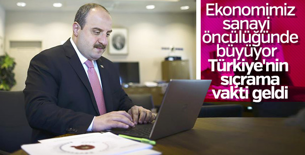 Bakan Varank: Sanayi üretimi büyümesini sürdürdü