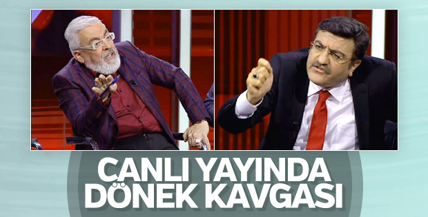CNN Türk yayınında dönek kavgası