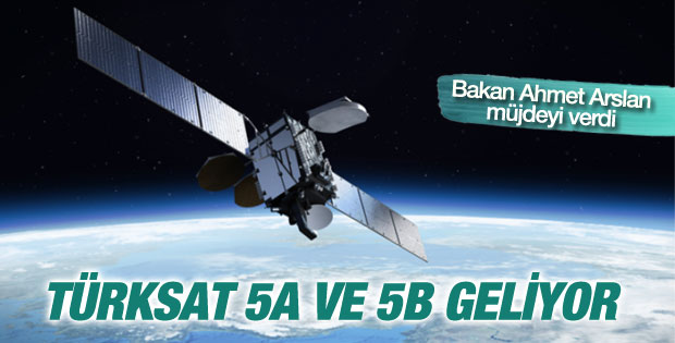 Türksat 5A ve 5B geliyor