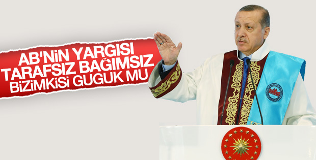 Erdoğan'dan AB'ye eleştiriler