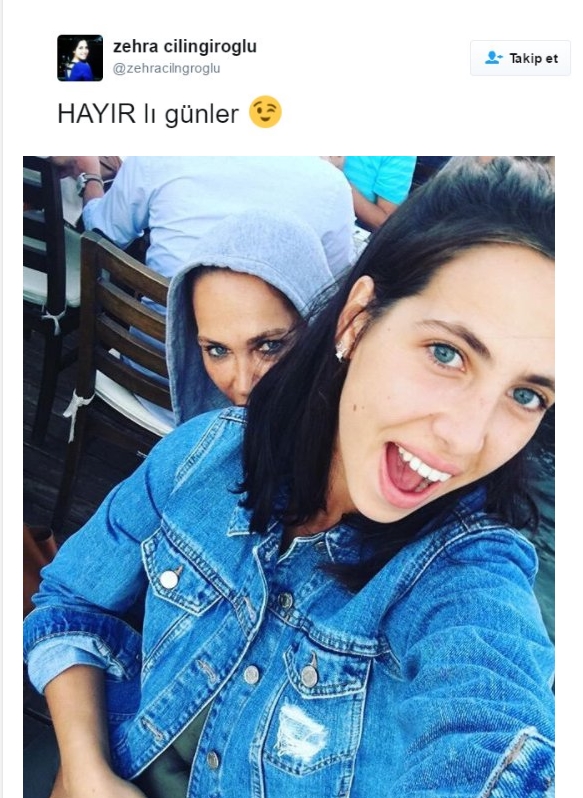 Zehra Çilingiroğlu sigara içerken görüntülendi