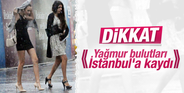Balkanlar'dan serin ve yağışlı hava geldi