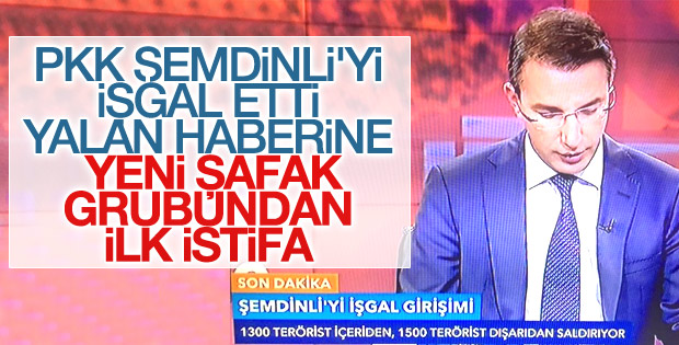Skandal haber TVNET'te istifa getirdi