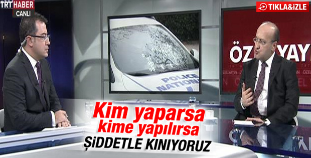 Yalçın Akdoğan Paris'te yaşanan saldırıyı değerlendirdi