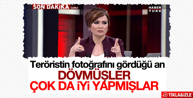 Didem Arslan teröristin yakalanmasını yorumladı