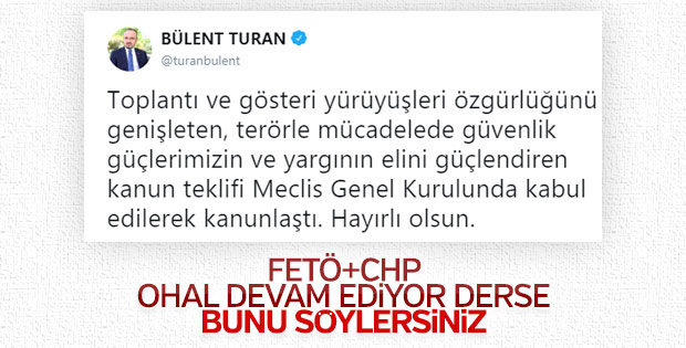 Terörle mücadele yasası Meclis'ten geçti