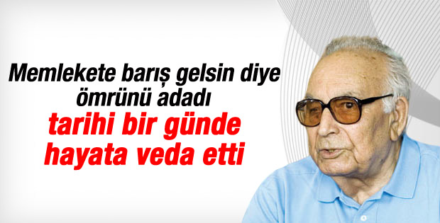 Yaşar Kemal barışın en büyük destekçisiydi