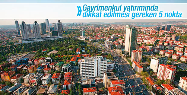 Gayrimenkulde kazanmanın 5 püf noktası