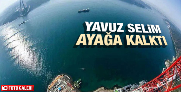 3. köprünün 322 metrelik ayakları tamamlandı