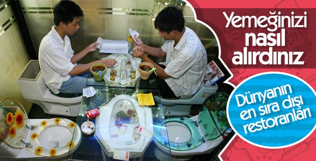 Hiç görmediğin dünyanın en garip restoranları