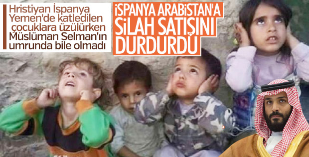 İspanya Suudi Arabistan'a bomba satışını durduruyor