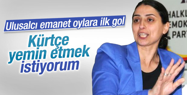 HDP'li vekil Uca: Kürtçe yemin etmek istiyorum