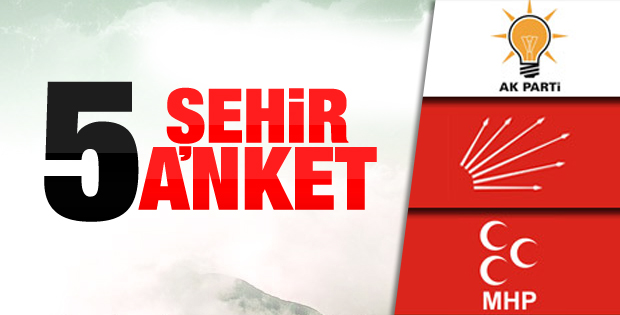 Yerel seçim anketlerinde son durum